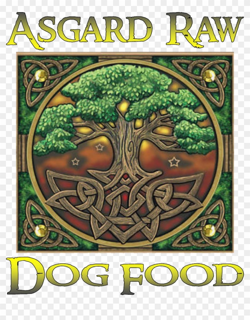 Asgard Raw Dog Food Tree Logo - Celtic Tree Of Life Art Clipart