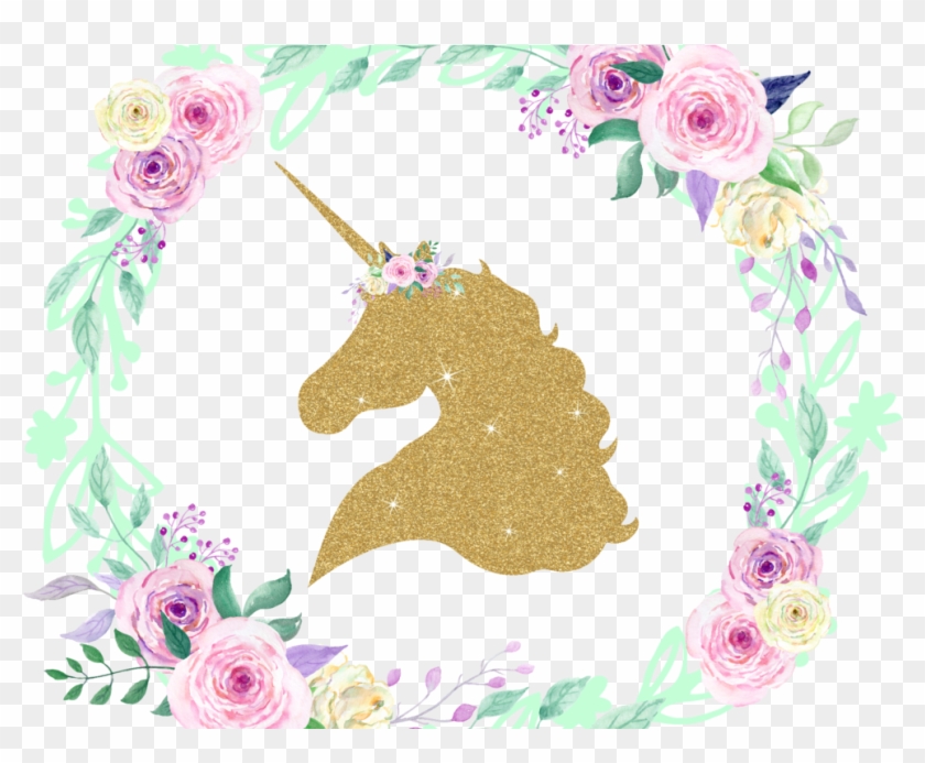 Glitter Unicorn Png Clipart #2661079