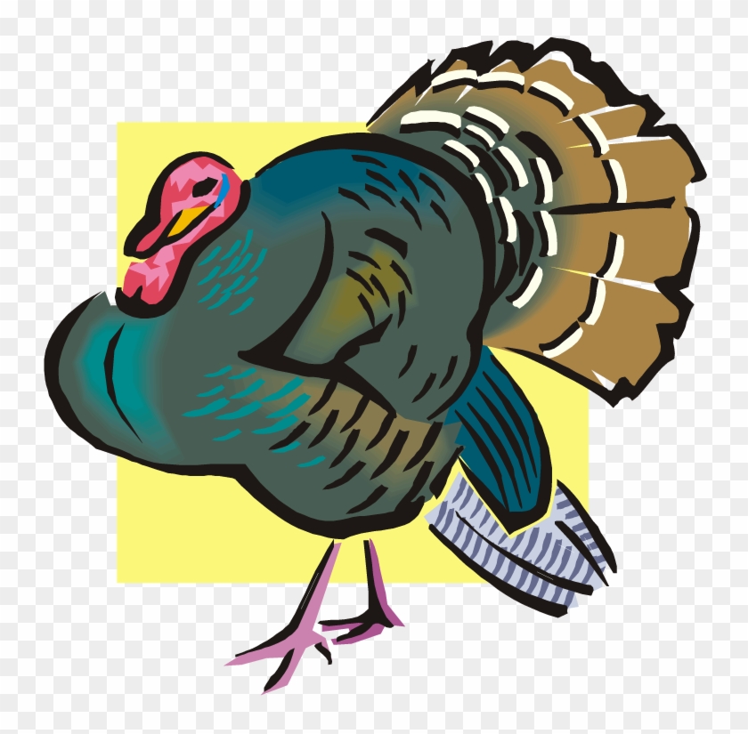 Vector Black And White Download Free - Turkey Clipart