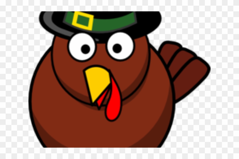 Turkey With Pilgrim Hat Clipart - Png Download