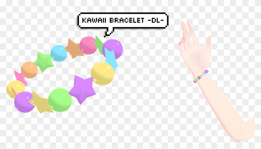 Mmd Bracelet Clipart #2661698