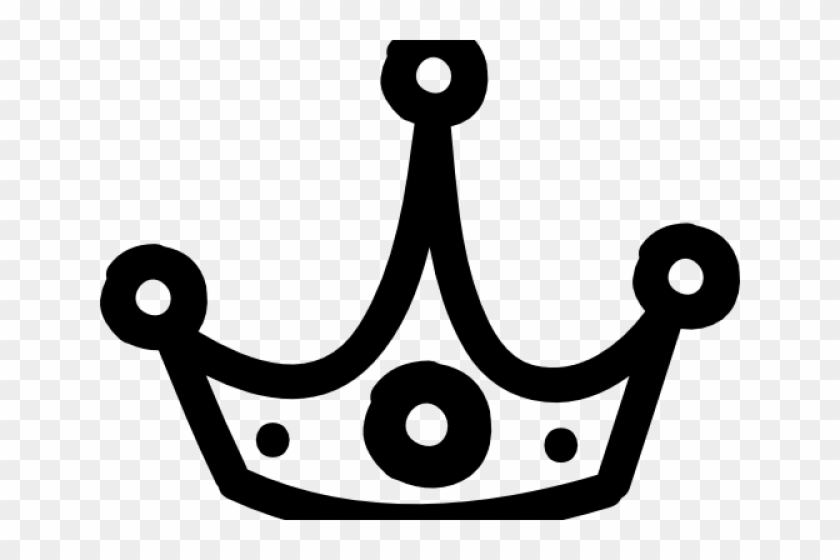 King Clipart Outline - Crown Hand Drawn Png Transparent Png