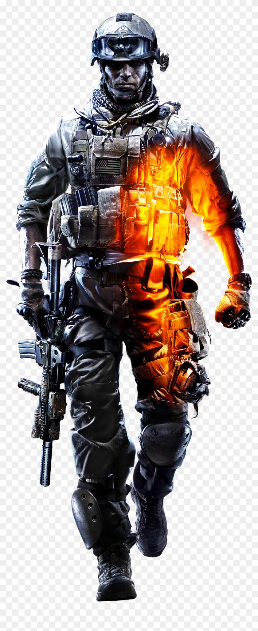 Image Promotional Bf - Battlefield 3 Soldier Png Clipart