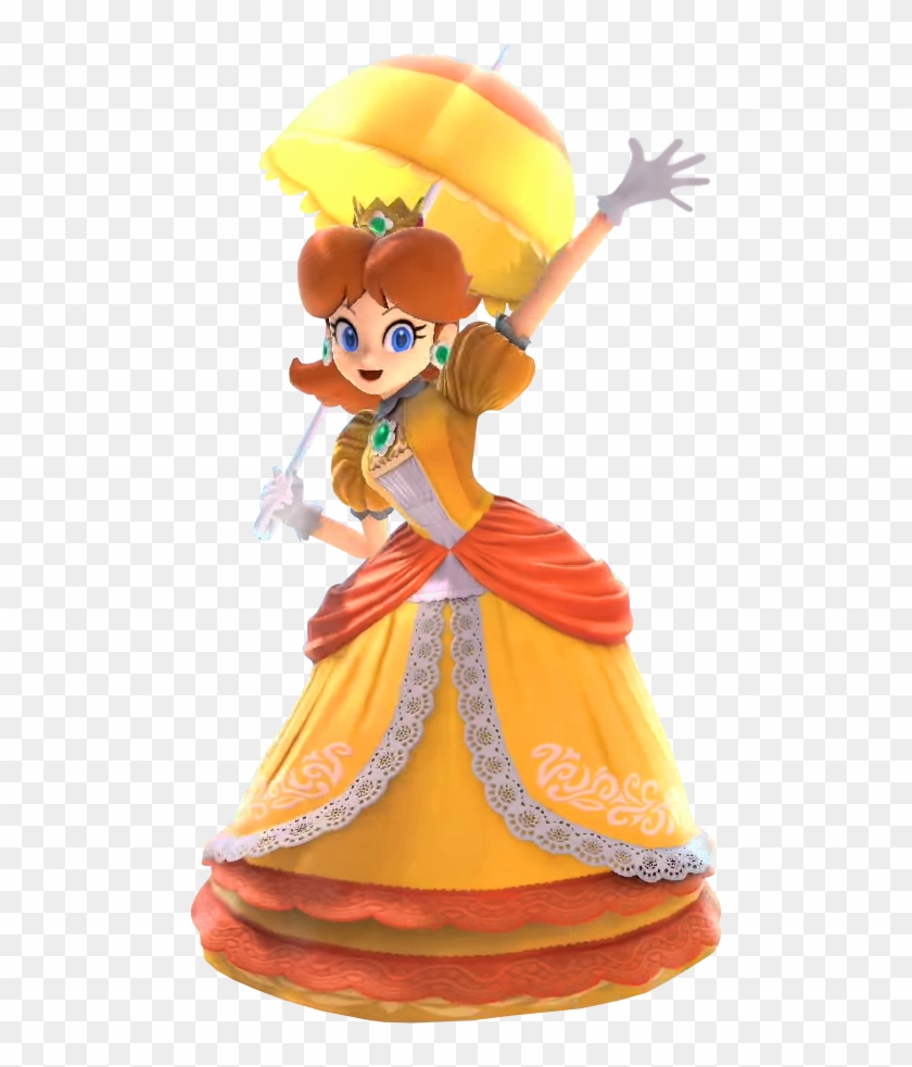 Luigi And Daisy, Mario And Luigi, Mario Bros - Daisy Smash Ultimate Fnart Clipart #2662083