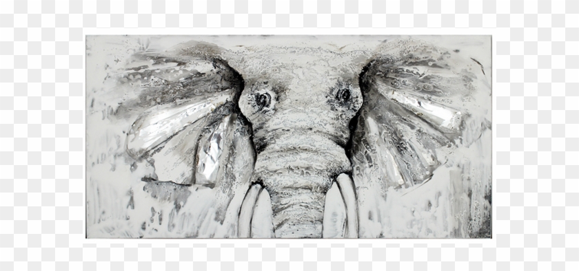 Elephant Head Painting - African Elephant Clipart #2662189