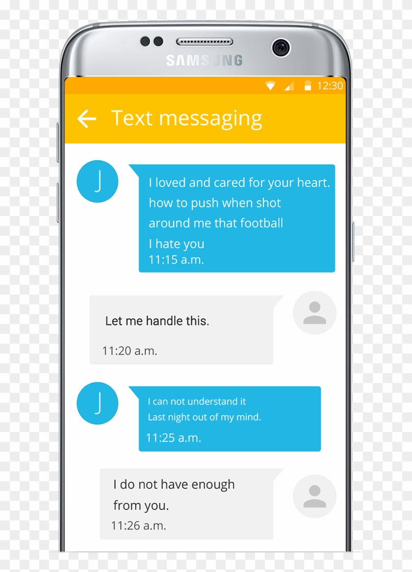 Monitoring Your Children's Sms Will Let You Know If - Smartphone Clipart
