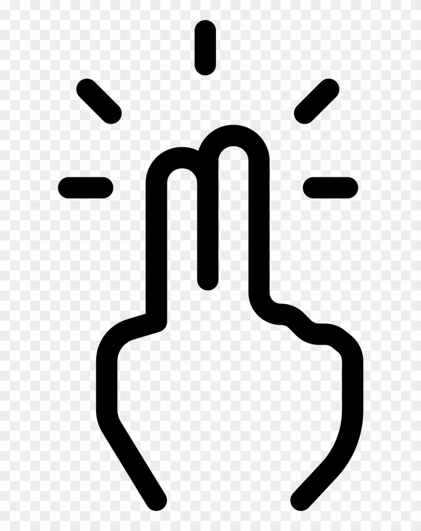 Fingers Svg Icon Free Transparent Background Clipart #2662831