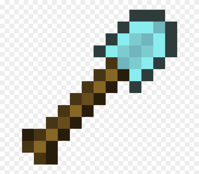 Golden Shovel Minecraft Clipart #2663181