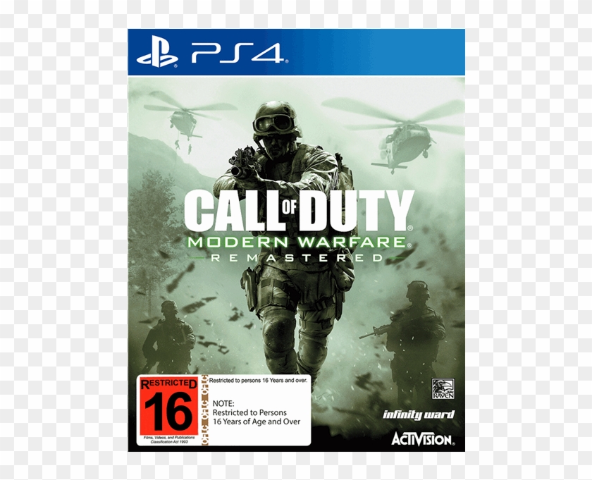 Call Of Duty - Cod Mw Remastered Ps4 Clipart