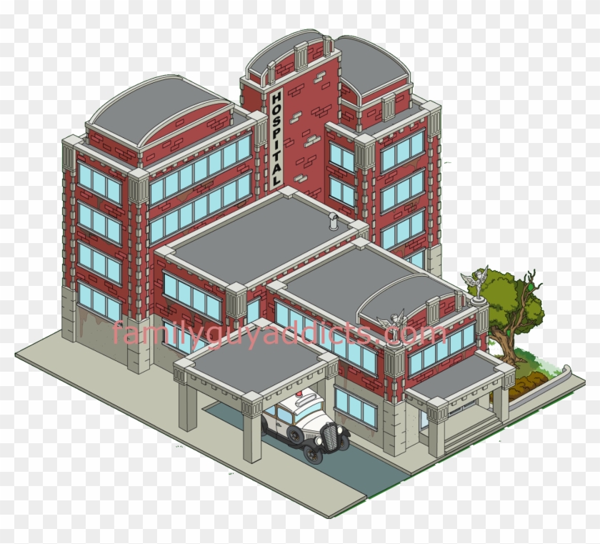 Quahog Sanitarium Hospital Skin - Quahog Hospital Clipart
