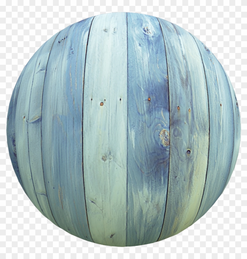Green Painted Natural Wood Fence - Circle Clipart #2663792