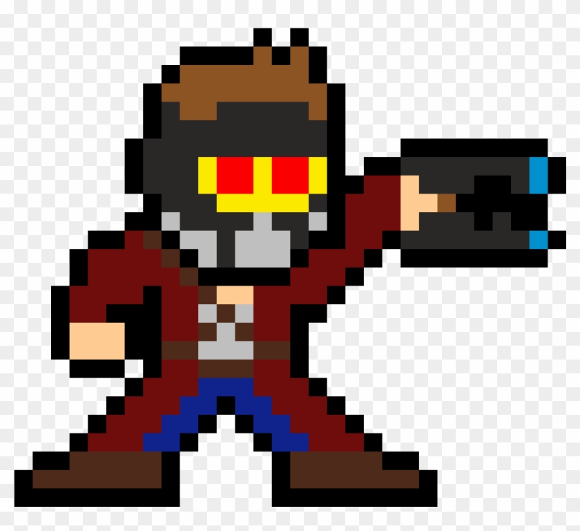 Starlord Sprite - Spider Man Ps4 Pixel Clipart #2663904