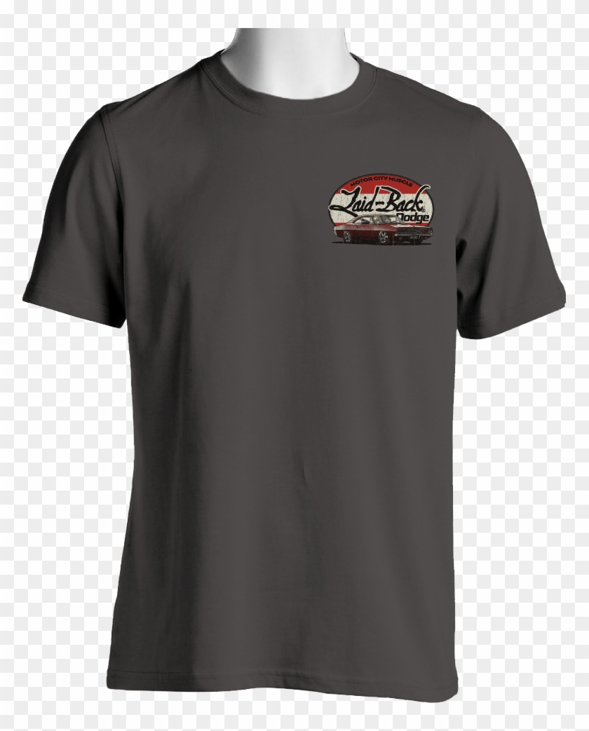 1968 Dodge Charger T-shirt By Laid Back - Robbie Fowler T Shirt Clipart #2663993
