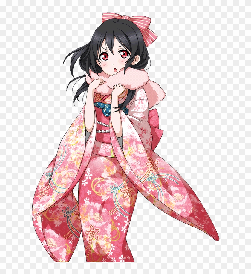 Download Images - Nico Yazawa Kimono Render Clipart