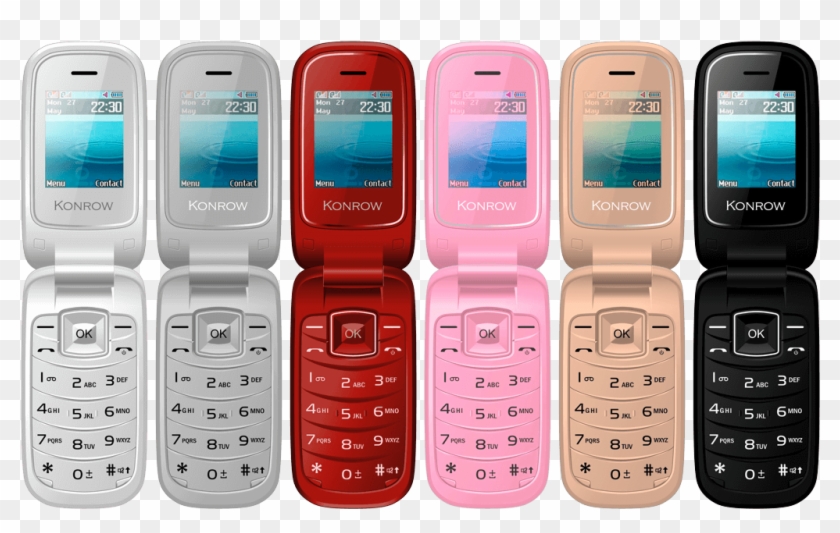 Image Mobile K-flip Couleurs - Feature Phone Clipart #2664337