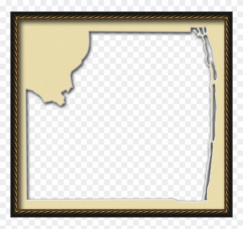 Palm Beach "fancy Frame" Style - Picture Frame Clipart