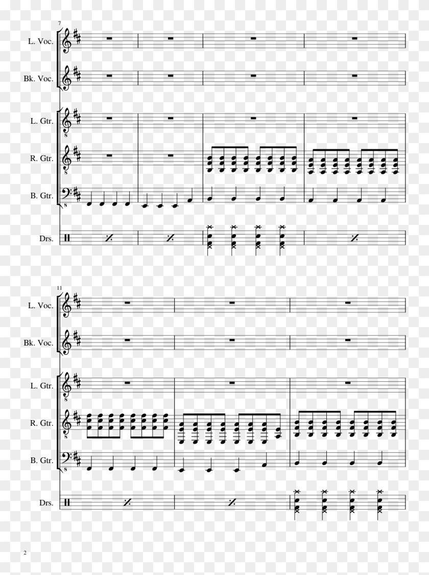 Space Jam Sheet Music Composed By M - Sheet Music Clipart #2664583