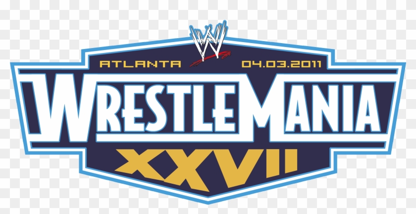 Wrestlemania 27 Logo - Wwe Wrestlemania 27 Clipart #2665026