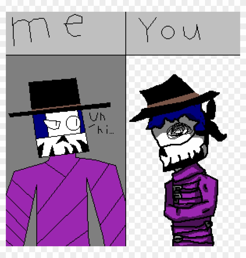 A Purple Straight Jacket - Cartoon Clipart