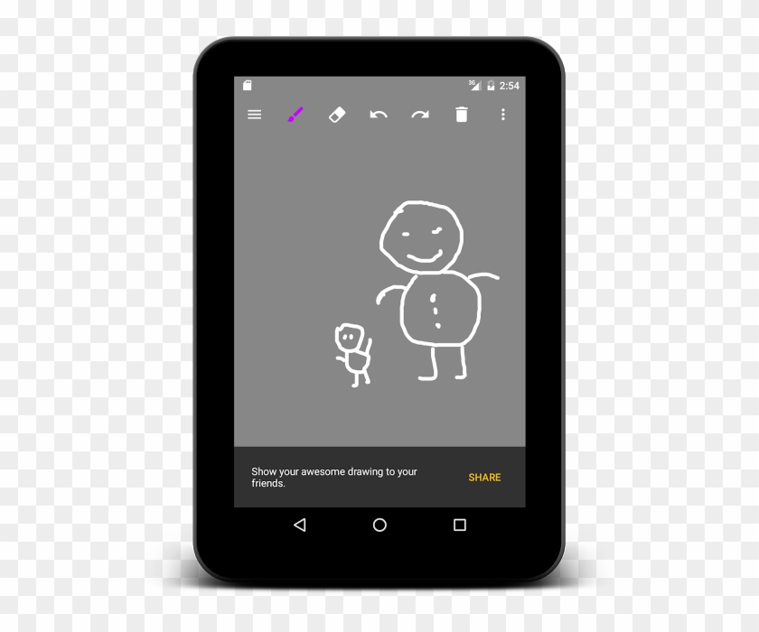 Whiteboard Programview10 7018 - Tablet Computer Clipart #2665107