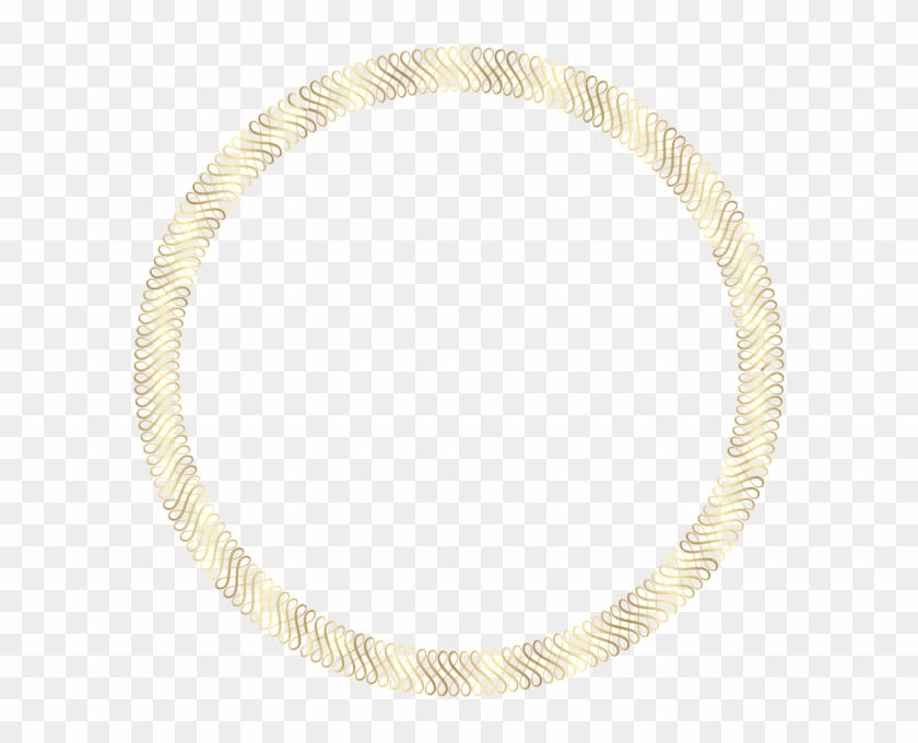 Gold Circular Border Clipart
