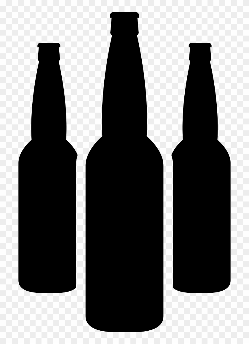 Marine Mammal Research Beer Bottles - Glass Bottle Clipart #2666113