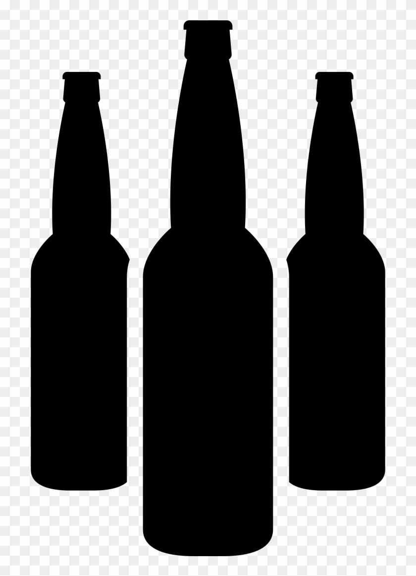 Marine Mammal Research Beer Bottles - Glass Bottle Clipart