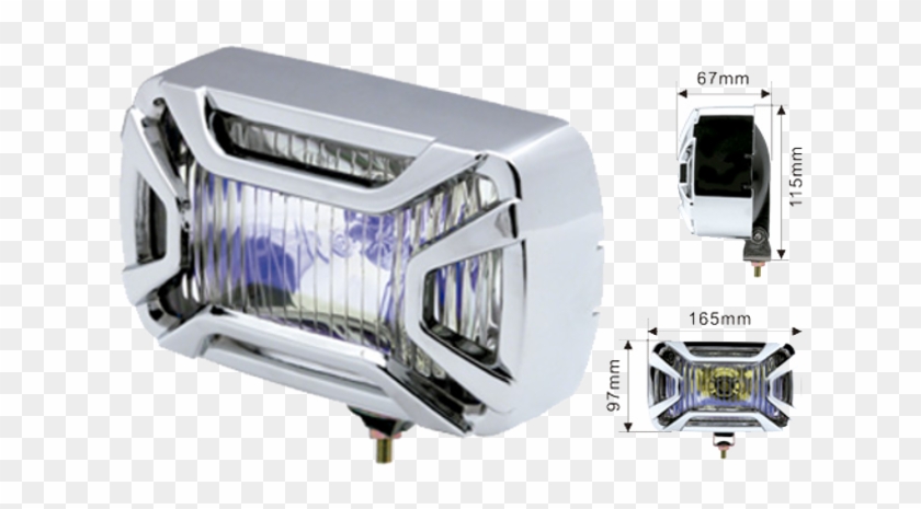 Set 2 Pcs Fog Lamp White - Bicycle Pedal Clipart #2666290