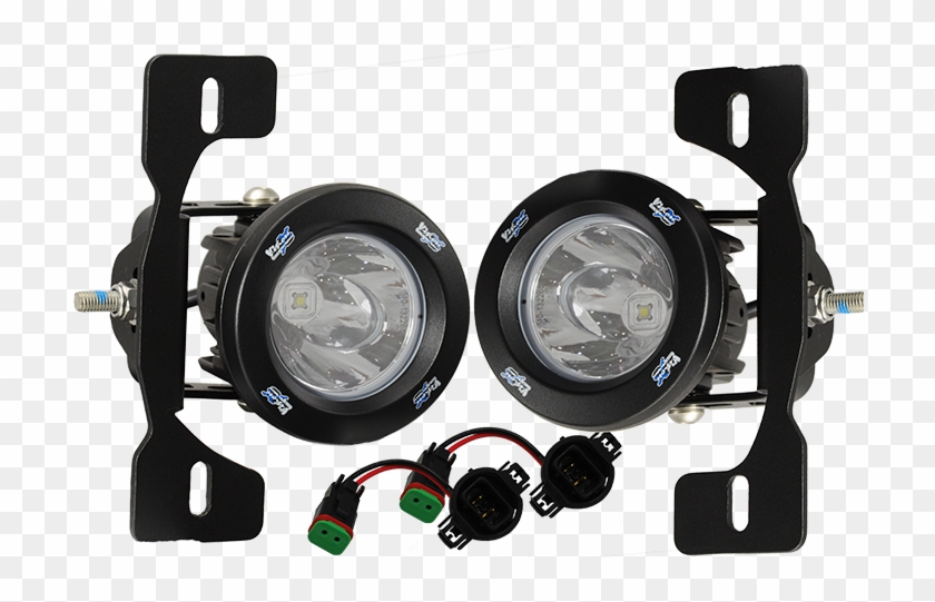 Vision X Halo Jeep Jk Led Fog Light Upgrade - Vision X Clipart