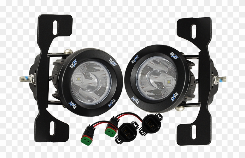 Vision X Halo Jeep Jk Led Fog Light Upgrade - Vision X Clipart #2666363