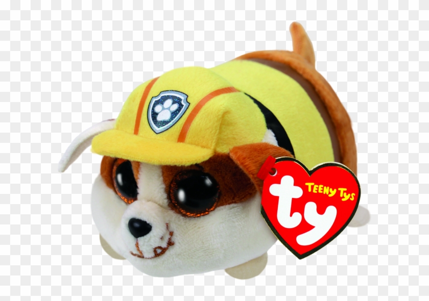 Paw Patrol Rubble The Bulldog - Teeny Tys Paw Patrol Clipart