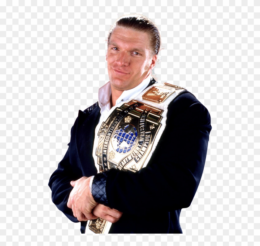 Triple H 43 Gd - Wwe Intercontinental Championship Triple H Clipart #2667065