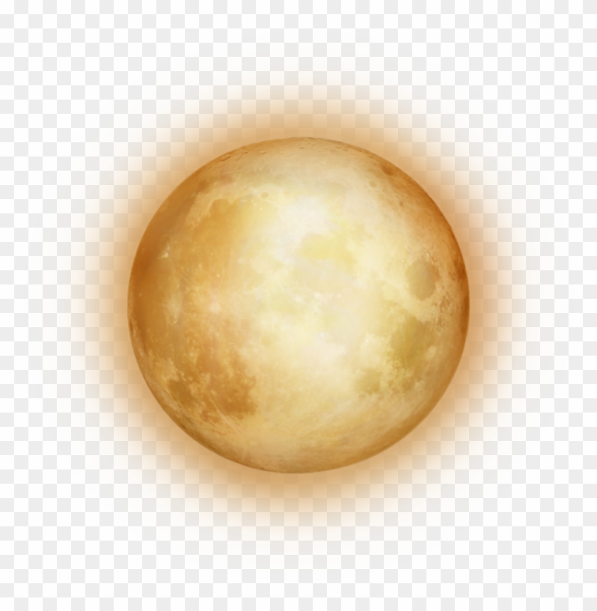 #yellowmoon #moon - Sphere Clipart #2667439
