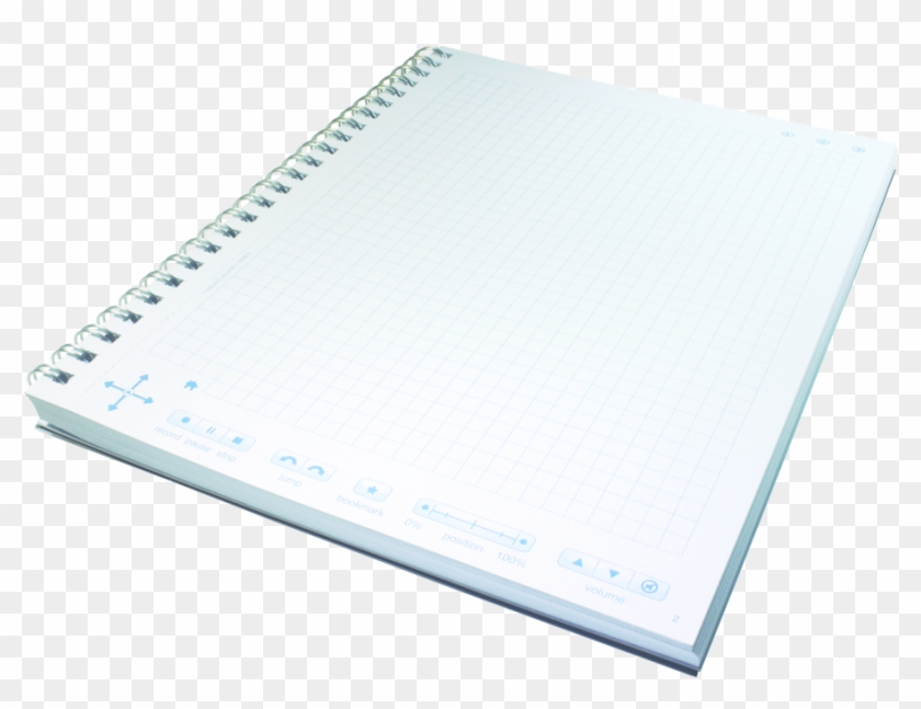 Livescribe A5 Single Subject Grid Notebook - Sketch Pad Clipart
