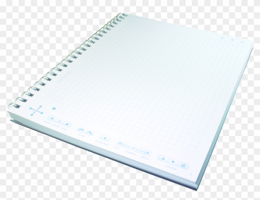 Livescribe A5 Single Subject Grid Notebook - Sketch Pad Clipart #2667458