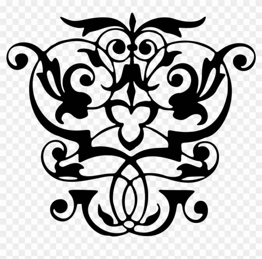 Flower Line Art Leaf - Emblem Clipart #2667971