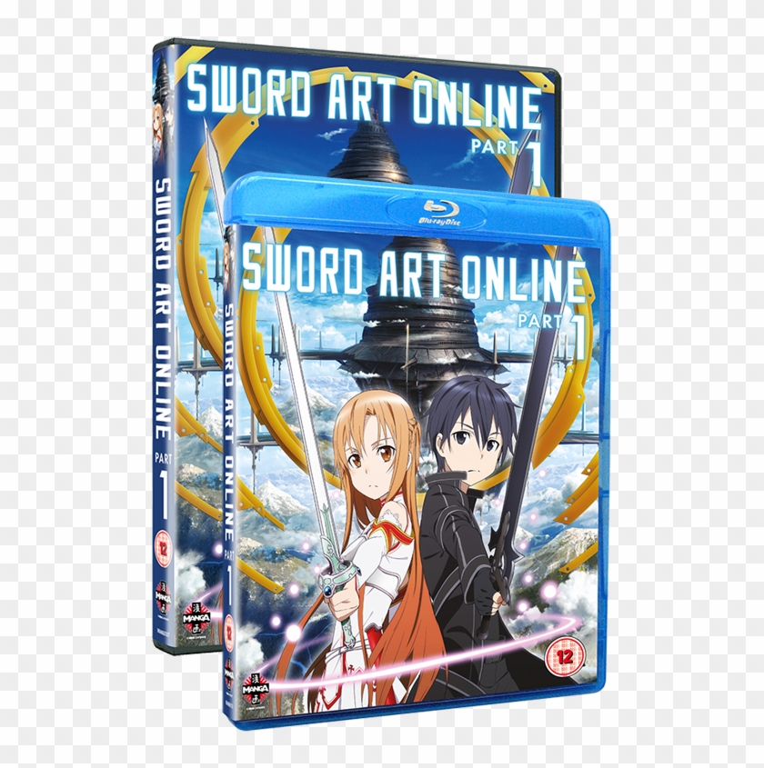 Sword Art Online Part - Sword Art Online Blu Ray Cover Clipart #2668005