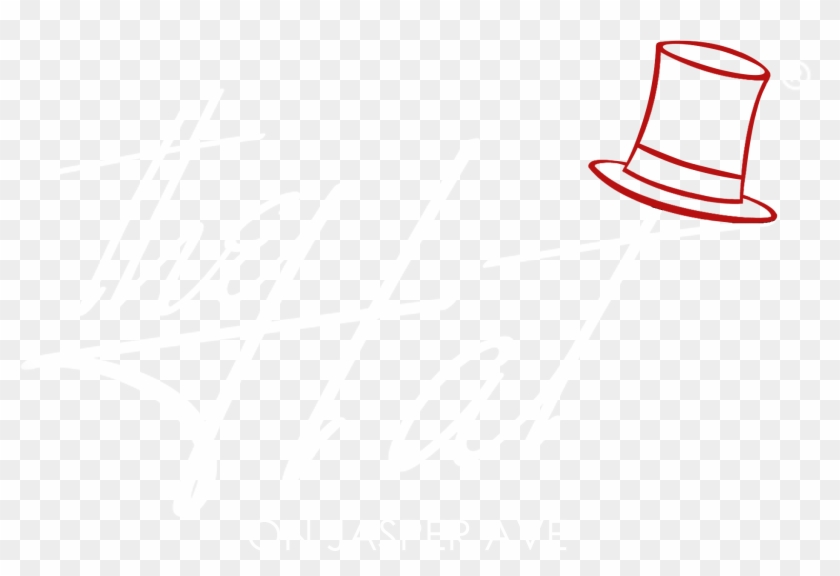 The Hat Resto Pub - Calligraphy Clipart