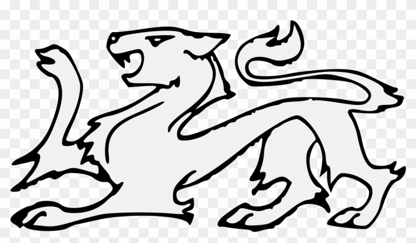 Traceable Heraldic Art Details Transparent Background - Line Art Clipart