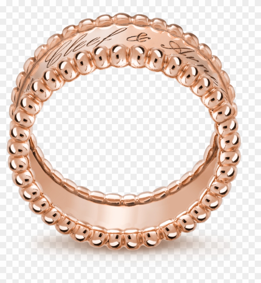 Perlée Signature Ring, - Van Cleef & Arpels Perlée Signature Ring Woman Clipart
