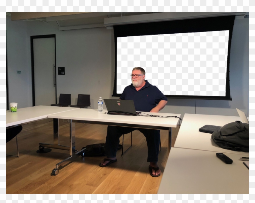 Copy Discord Cmd - Gabe Newell Sandals Clipart #2668986