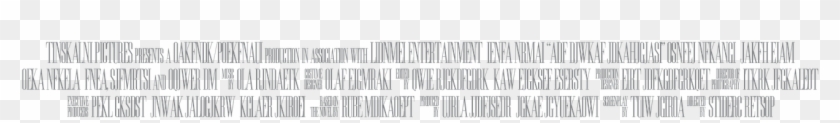 Movie Poster Credits Generator Poster Credits Movie Poster Credit Png