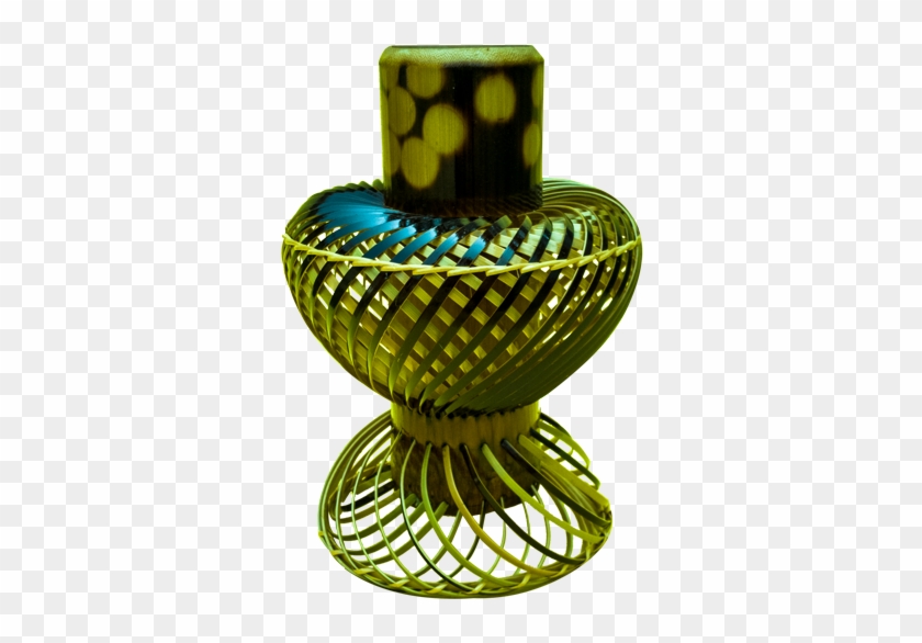 Apple Mid Bamboo Table Flower Vase In Brown - Illustration Clipart #2669487