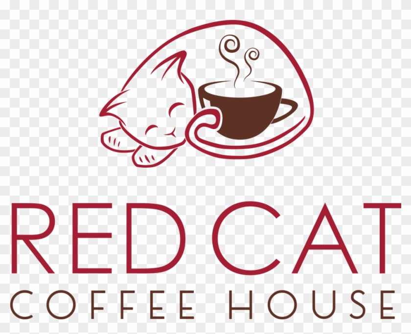 Home Logo - Cat And Coffee Clip Art - Png Download #2669592