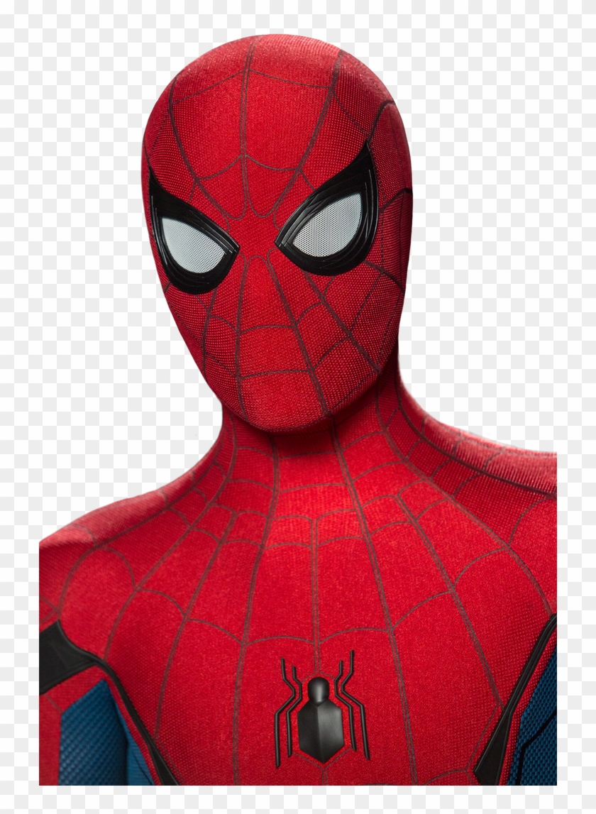 Spider Man Homecoming Spidey Spiderman Head Transparent - Spiderman Homecoming Bust Clipart #2670234