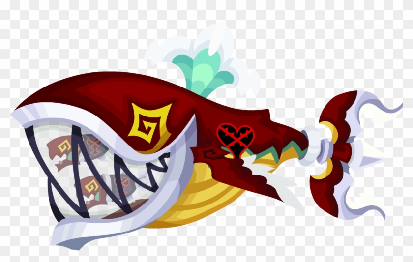 Kingdom Hearts Trident Tail Clipart #2670407