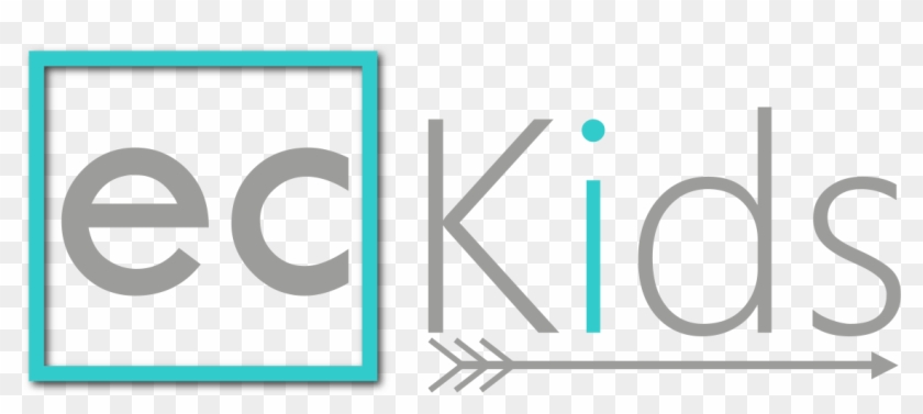Ec Kids Logo Teal And Grey - Circle Clipart