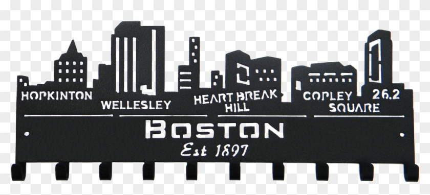 Boston Skyline Png - Boston Marathon Skyline Clipart