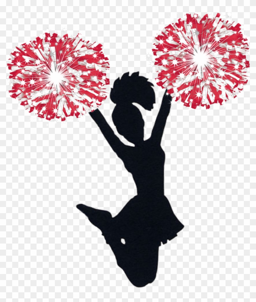 Cheerleader Sticker Clipart