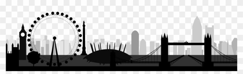 Skyline Transparent Silhouette London Greater Software - London Skyline Clipart Png